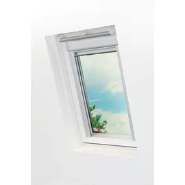 Lysel - Qualitätsdachfensterrollo abdunkelnd hellgrau Rollo geeignet für Velux Dachfenster C 02, (B x H) 61.30cm x 141.70cm in grau/hellgrau