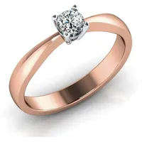 Verlobungsring VR07 750er Rot-/Weiflgold - 3505