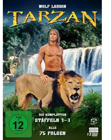 Tarzan - Die komplette Serie mit Wolf Larson (Alle 75 Folgen) (Fernsehjuwelen)  [12 DVDs]