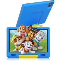 Wqplo Robuste Hülle Tablet (10", 64 GB, Androïd 13, 2,4G+5G, Für Kinder Mit 5000 mAh, Bluetooth, IPS, HD,1280x800, Kindersicherung) blau