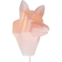 Nowa Wandlampe Porzellan Fernbedienung Wandleuchte Hund Kinderzimmerleuchte weiß dimmbar,