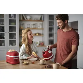 KitchenAid Artisan Toaster 5KMT2204 inkl. Brötchenaufsatz medaillon silber