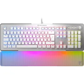 Turtle Beach Vulcan II Max, Linear, Gaming Tastatur, Mechanisch, Kabelgebunden, Weiß