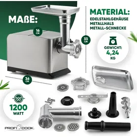 Proficook PC-FW 1272 Silber