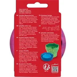 Faber-Castell Clic & Go Wasserbecher 1 St. pink
