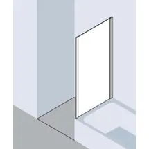 Kermi Ibiza 2000 TWO Seitenwand 75 x 160 cm I2TWO075161AK