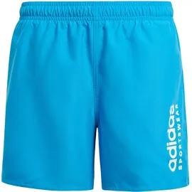 adidas Sportswear Essentials Logo CLX Kids Badeshorts Bright Blue / White 116