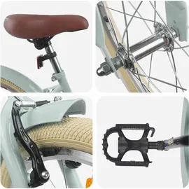 vidaXL Kinderfahrrad 20 Zoll Hellgrün