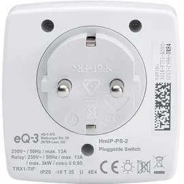 eQ-3 Homematic IP Schaltsteckdose Smart Plug HMIP-PS2