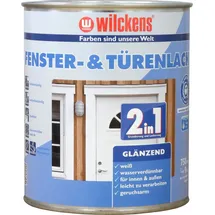 Wilckens Fenster- & Türenlack 2in1 glänzend 750 ml, Weiß