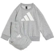 adidas Unisex Baby ESSENTIALS BIG LOGOJOGGER, medium grey heather/white, 12-18 Months