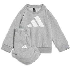 adidas Unisex Baby ESSENTIALS BIG LOGOJOGGER, medium grey heather/white, 12-18 Months