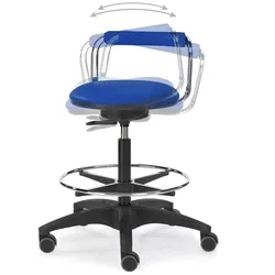 SITWELL Labor 4 3D-Hocker