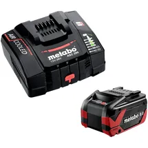 Metabo Basis Set 1x LiHDX 18 V 8,0 Ah Akku + Ladegerät