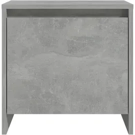 vidaXL Nachttisch Betongrau 45x34x44,5 cm Holzwerkstoff