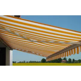 Mendler Kassetten-Markise T123 450 cm gelb