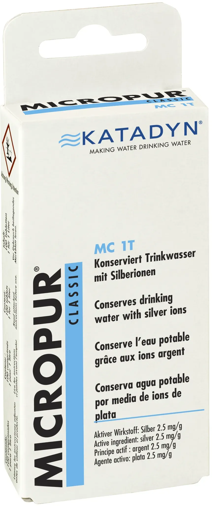 Micropur Classic MC 1T Tabletten (2 x 25 Stück) - STK - weiß