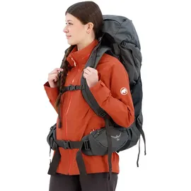 Osprey Rook 50 Trekkingrucksack Dunkelgrau/Silber
