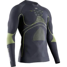 X-Bionic Energy Accumulator 4.0 Shirt, Long Sleeve Men charcoal/yellow S