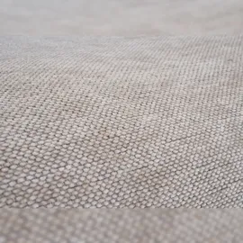 Mendler 6er-Set Esszimmerstuhl HWC-O78, Küchenstuhl, drehbar Auto-Return, Stoff/Textil Chenille (310g/m2) Öko-Tex ~ hellbraun