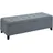 Homcom Sitzbank Grau 125 x 49 x 41,5 cm