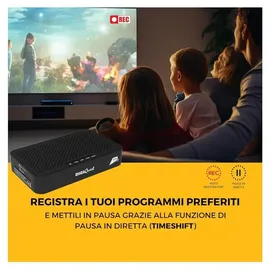 DIGIQuest Tivusat Classic Q30, DVB-S2 mit HD-Videorekorderfunktion | HDR10/HLG | Merlin