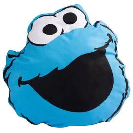 Sesamstraße Krümelmonster Dekokissen 35 x 35 cm Blau