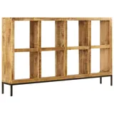 vidaXL Sideboard 160x25x95 cm Mangoholz Massiv