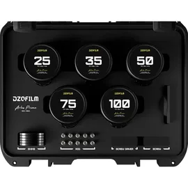 DZOFILM Arles 5-Lens Kit 25/35/50/75/100mm T1.4 Prime Lens für PL| Dealpreis