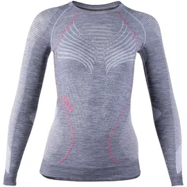 Uyn Ambityon langarm Funktionsshirt melange Damen grey melange/nude/sage green XS