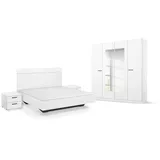 Schlafzimmer Set FLORENZ - weiß