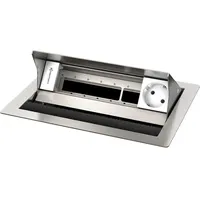 Kindermann CablePort standard2 4-fach, 1 x Strom, Zubehör Netzwerk