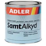 ADLER Samtalkyd Mattlack - Weiß 750 ml - Premium Kunstharzlack matt, Decklack für innen und außen mit guter Wetter- und Vergilbungsbeständigkeit, Bootslack Qualität