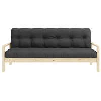 Karup Design Schlafsofa KNOB, mit Futonmatratze, verschiedene Farben, FSC®-zertifiziert, Kiefer beige