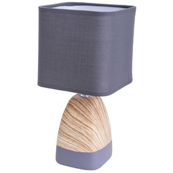 NÄVE Tischleuchte »CREMONA«, BxL: 150 x 150 mm, ohne Leuchtmittel - braun