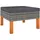 vidaXL Mittelsofas 2 Stk. grau
