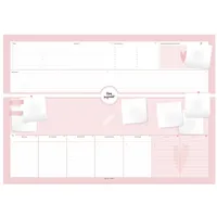 Nova MD Schreibtischunterlage aus Papier mit 50 Blatt zum Abreißen - Hochwertige Schreibunterlage im Format DIN A2, Papierunterlage für Kinder und Erwachsene