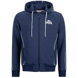 Lonsdale Achavanich Reißverschlusspullover Herren Dark Navy/White 3XL