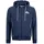Lonsdale Achavanich Reißverschlusspullover Herren Dark Navy/White 3XL