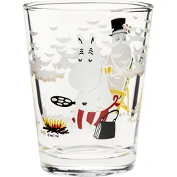 Arabia Finland Wasserglas Mumins Together