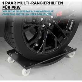 Wiltec Wagenheber Stahl 900 kg mehrfarbig