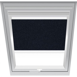 Roto Verdunklungsrollo Schwarz 2-V32, 54x98 cm (5/9), 617,Aluminiumschiene,Elektro,Roto