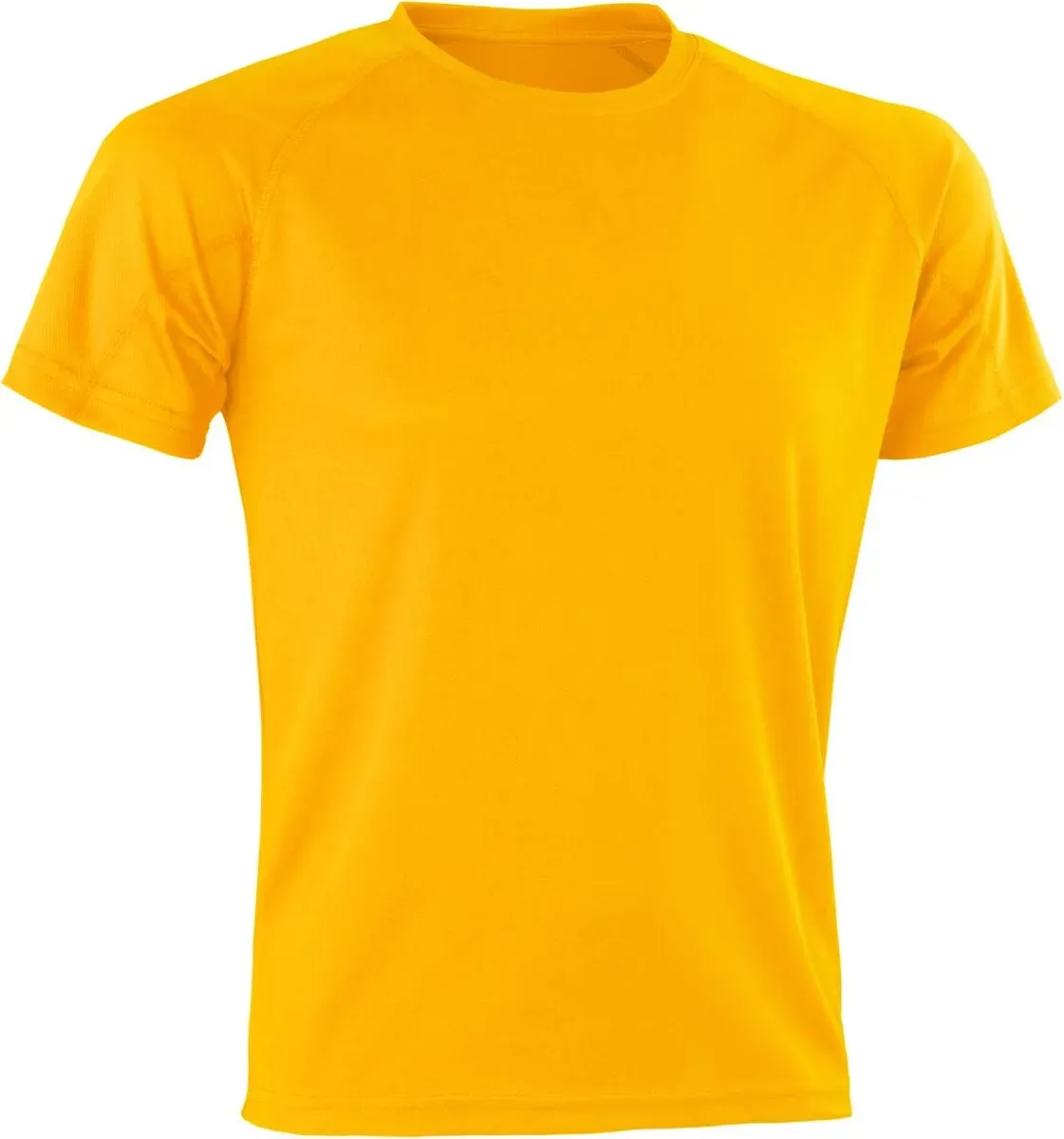 SPIRO Herren Sport Shirt 'Aircool' T-Shirt S287X gold L