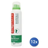 Borotalco 12x Bundle Borotalco Deo Spray 150 Ml. Invisible Grün Made IN Italy