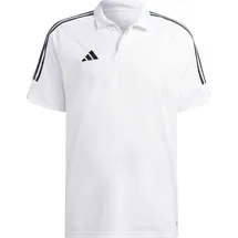 Adidas Tiro23 L Kurzarm-poloshirt - White - 2XL