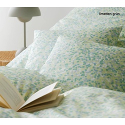 Elegante Bettwäsche Little Dots - 155x220 cm + 40x80 cm	limetten grün
