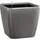 LECHUZA Quadro LS 43 Komplettset 43 x 43 x 40 cm anthrazit metallic