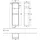 Villeroy & Boch Collaro Hochschrank C03400RH 45,4x153,8x34,9cm, Anschlag links, Kansas Oak