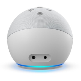Amazon Echo Dot 4. Generation mit Uhr weiß