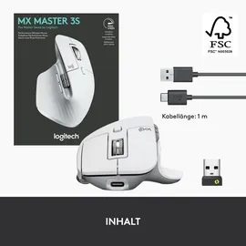 Logitech MX Master 3S hellgrau